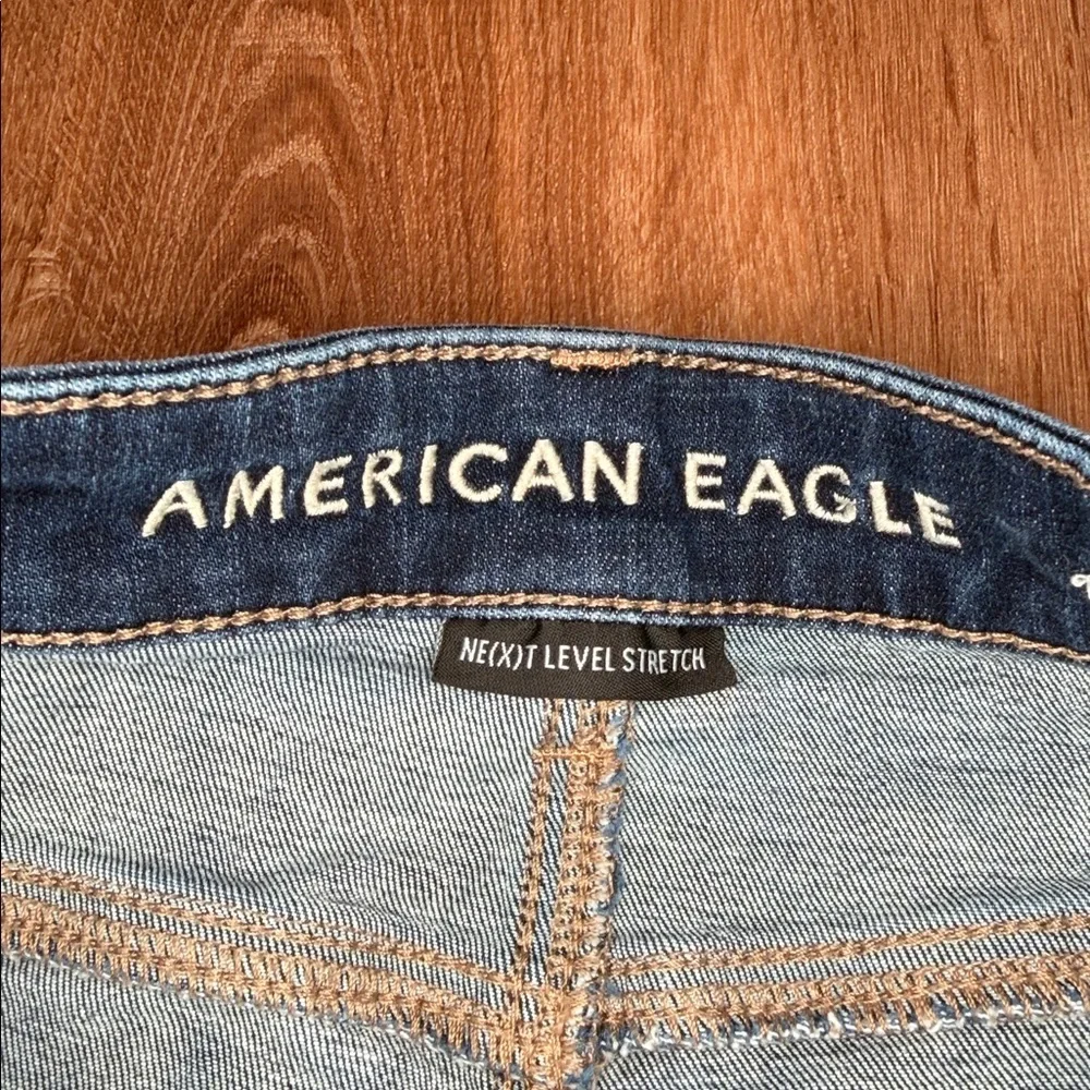 American Eagle‎ Outfitters Hi Rise Shortie Denim Shorts size 2